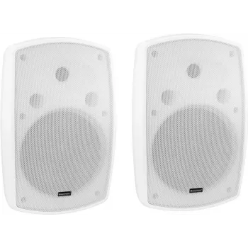 Omnitronic OD-8 Wall Speaker, 8 Ohm, White, 2 pcs