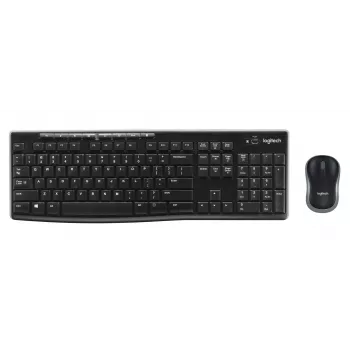 Logitech Wireless Combo MK270 - Keyboard-and-Mouse-Set - wireless - 2,4 GHz - French (920-004510)