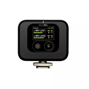 Shure MV-R-Z6 MoveMic Wireless Receiver, camera mount (cold shoe)