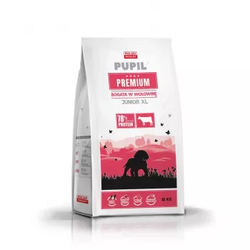 PUPIL Premium Junior Large and extra large breeds Rich in beef - dry dog food - 12kg