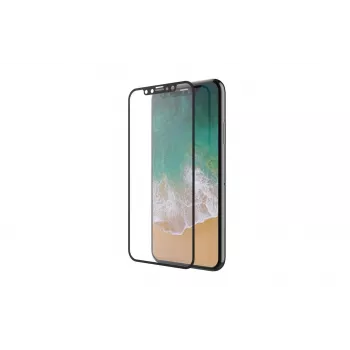 Tempered glass screen protector Devia for iPhone XS / X 5.8 inch black