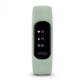 Garmin vívosmart 5 fitness tracker S/M, OLED touchscreen 88 x 154 pixels, silicone band, GPS via smartphone, Mint