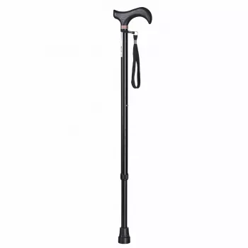 ACTIONMED LI200AM adjustable walking cane, black