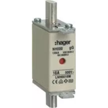 Hager LNH0016M. Width: 21 mm, Height: 79 mm (LNH0016M)
