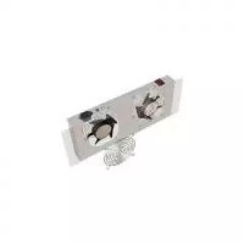 Triton RAC-CH-X21-A1 Rack Fan Unit, 2 Fans with Thermostat, 4U, RAL 7035 Light Grey