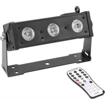 LED effect light EUROLITE BAR-3 DMX 3 LEDs — compact stage/blind light with DMX control