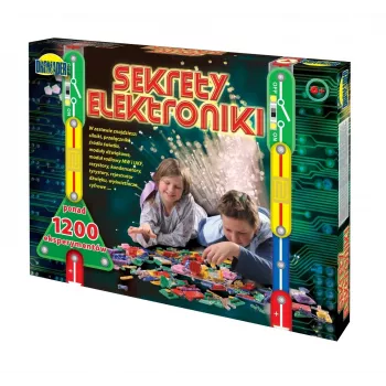 Dromader Sekrety Elektroniki, 1200 Experiments Electronics Kit (85953)