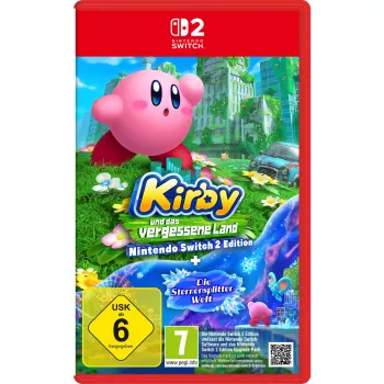Kirby and the Forgotten Land + the Star-Crystal World game (Nintendo Switch 2 Edition)