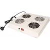 ROLINE 26.21.0299 19-inch Roof Fan Unit, 2 Fans, ON/OFF, Grey