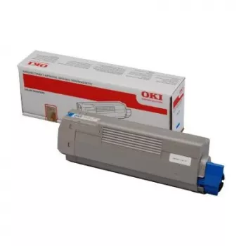 OKI 44315307 Toner Cartridge, Cyan, 6000 pages (C610)