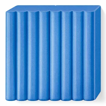 Modelling clay FIMO effect blue metallic – FIMO 8010-31, soft polymer clay for modelling and decorative projects