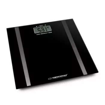 Personal bathroom scale Esperanza EBS018K - electronic, 180 kg, black