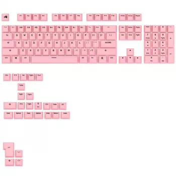 Mechanical Keyboard Keycap Set GLORIOUS GPBT Basics ANSI PBT Potion P — ANSI layout, PBT material