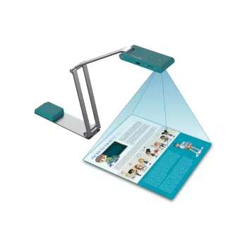 I.R.I.S. IRIScan Visualizer 7 Overhead scanner 4160 x 3120 DPI A3 Arctic blue, Silver