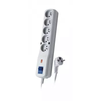 Lestar 5w Lv-530wa, surge protector, 1,5 M, grey Lv-530w G-a K. Sz 1,5m