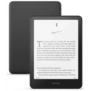 Amazon Kindle Paperwhite 12th Gen (2024) B0CFPWLGF2 E-reader, 7 inch, 16 GB, Wi-Fi, USB-C, IPX8, no ads, Black