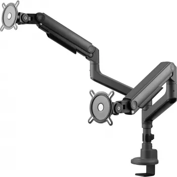 Universal heavy-duty monitor arm DM 5210 Dual Heavy Duty, Monitor Mount black, for 43 - 127cm (17 - 50) monitors