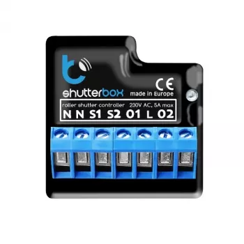 Shutter control blebox shutterBox Black