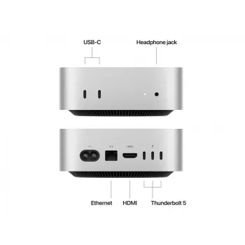Apple Mac mini : M4 Pro chip with 12‑core CPU and 16‑core GPU, 24GB, 512GB SSD