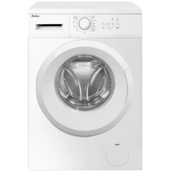 Amica WA0S610DO Washing Machine, front loading, 6 kg, 1000 rpm, White