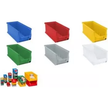 Storage box allit 456292 125×150×320 mm yellow — plastic parts organiser