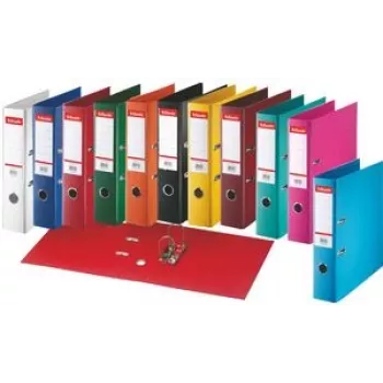 Esselte Lever Arch File Standard PP, 30% pre-consumer recycled foil, FSC® w/o Metal Shoe A4/75 mm