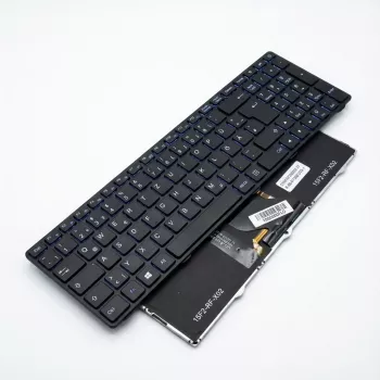 Keyboard Mobile 1515/1715(V)/1776 (backlit) - compatibility Mobile 1515A Mobile 1515V Mobile 1515 Mobile 1776 Mobile 1776P [DE] (N750BU/DE)