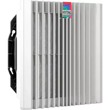Fan kit Rittal SK 3241.800 — built-in AC fan, airflow 245 m³/h, plastic grey, 1 pc