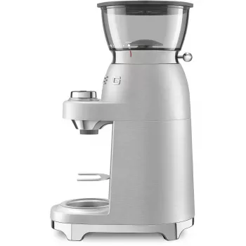 SMEG Coffee Grinder 50s Style CGF02SSEU *Silver*