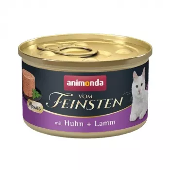 animonda Vom Feinsten Mousse Chicken and Lamb wet cat food 85 g
