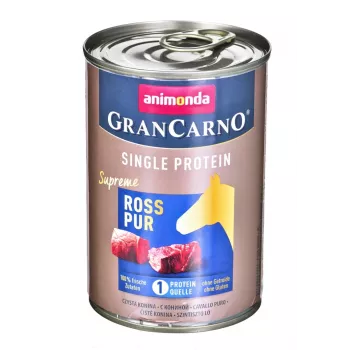 animonda GranCarno Single Protein Horse meat wet dog food 400 g