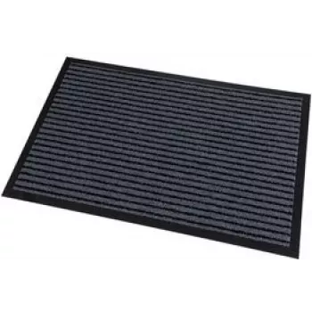 PaperFlow ECO BRUSH Dirt-Trapping Mat, 900 x 600 mm, Grey, Indoor