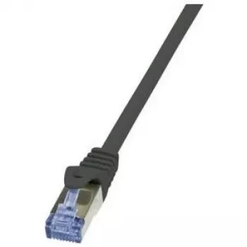 Networking Cable LogiLink 10m Cat.6A RJ-45 S/FTP Black