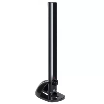 Maclean MCTV-930 indoor active TV antenna, DVB-T/T2, VHF/UHF/FM, LTE filter, 28 dB, F connector, black