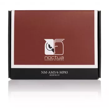 Mounting kit Noctua NM-AM5/4-MP83 Black Chrome for Socket AM4 AM5