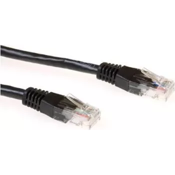 Ewent 1.5m Cat6 UTP networking cable Black U/UTP (UTP)