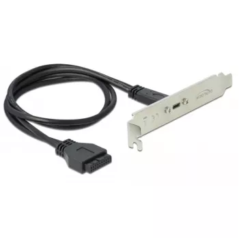Slot Bracket DeLOCK 89937 with 1 x USB Type-C Port