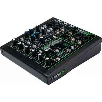 Mixer Mackie ProFX6v3 compact 6-channel analog mixer with USB interface