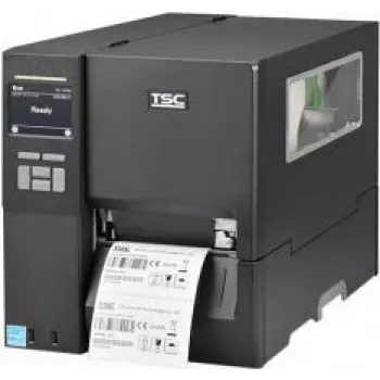 TSC MH641T, 24 dots/mm (600dpi), Disp., RTC, USB, RS232, Ethernet Label Printer, Thermal Transfer, Resolution: 24 dots/mm (600 dpi), Print Width (max.): 104 mm, Roll Diameter (