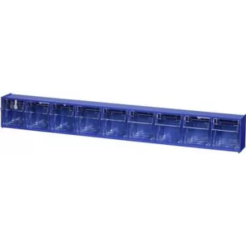 Storage box allit VarioPlus ProFlip 9 B x H T 600 77 — modular plastic organiser for small parts