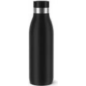 Emsa Bludrop Color Drinking Bottle 0.5 L, Black