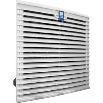 Rittal SK 3237.110 fan panel, 115 V AC, 50/60 Hz, IP54, -30–70 °C, white