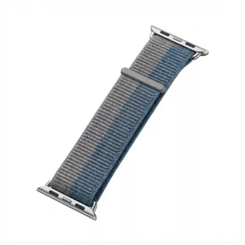 Armband GUAN Premium Plus for Apple Watch 44mm 45mm 42mm 49mm 46mm — Grey/Blue