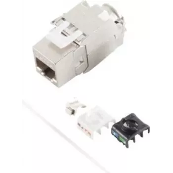 Keystone Module S/CONN 08-10030 Flat Metallic RJ-45