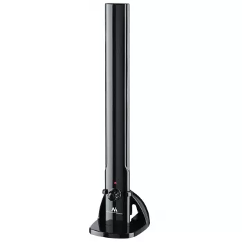 Maclean MCTV-930 indoor active TV antenna, DVB-T/T2, VHF/UHF/FM, LTE filter, 28 dB, F connector, black