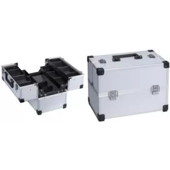 Tool case allit AluPlus Tool>L< 36C silver with aluminum frame and L-profile