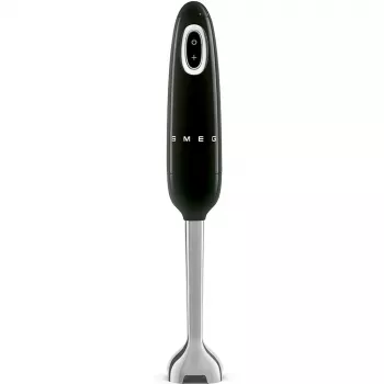Immersion blender Smeg HBF03BLEU — 700 W hand blender, 1.4 L beaker, stainless steel blade, black