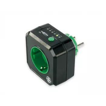 Ansmann AES1 Zero Watt Energy-Saving Timer Socket, Black