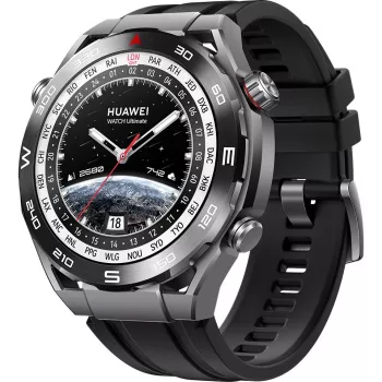Huawei Watch Ultimate Expedition smartwatch 49 mm, 1.5" LTPO 466 x 466, GPS, NFC, Bluetooth, HNBR strap 140-210 mm, Black