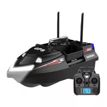 Bait boat Flytec V802 PRO 12000mAh Black — Flytec V802 PRO, 12000mAh battery, black